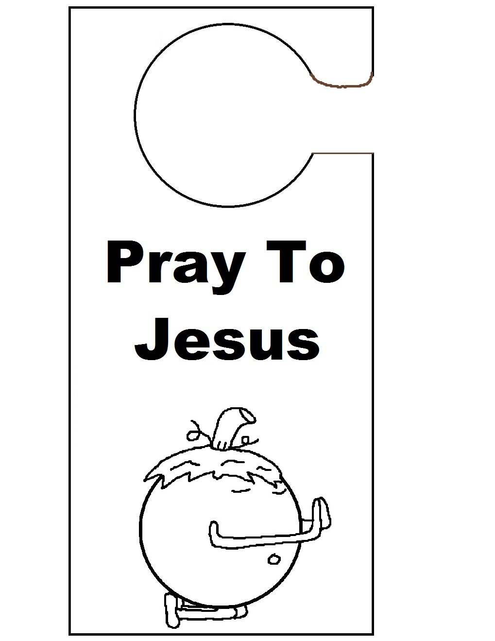 Pumpkin Doorknob Hangers